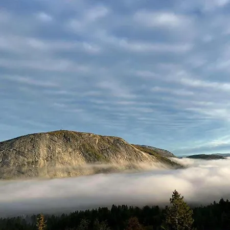 With Inout And View Of Loefjell