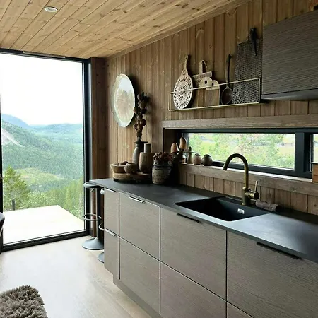 With Inout And View Of Loefjell