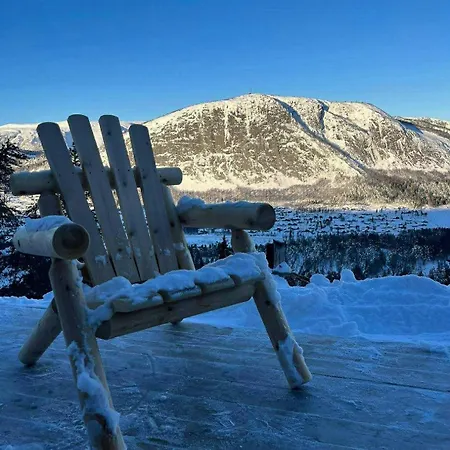 Hébergement de vacances With Inout And View Of Loefjell Rysstad