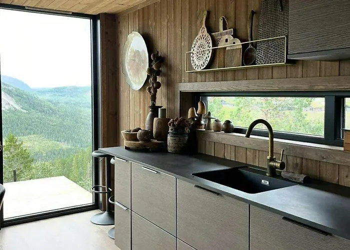 With Inout And View Of Loefjell